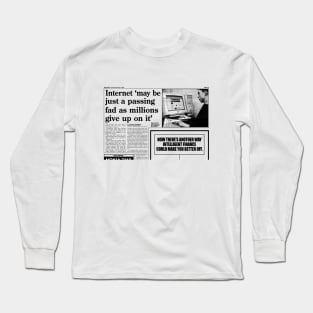 Internet Passing Fad Long Sleeve T-Shirt